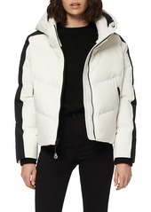 Andrew Marc Ghost Glow Down Puffer Jacket in White at Nordstrom