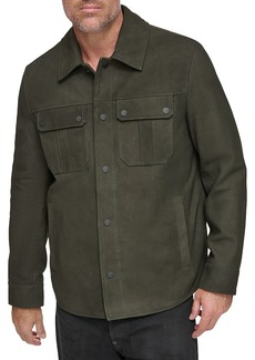 Andrew Marc Laredo Leather Shirt Jacket