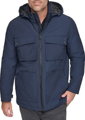 Andrew Marc Lauffeld Hooded Utility Jacket