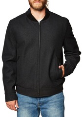 Andrew Marc Men's Barlow Melton Wool Bomber Jacket