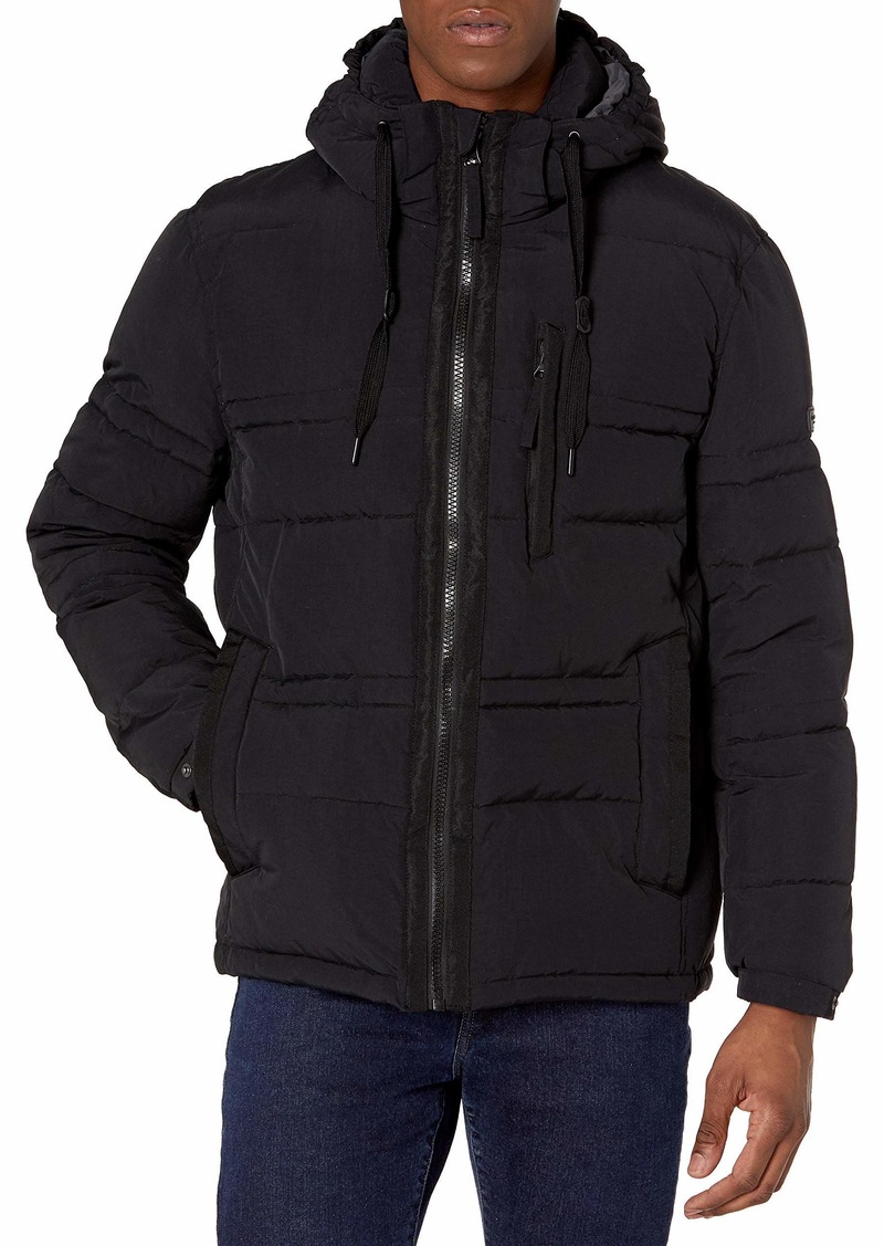 Andrew Marc Andrew Marc Men's Gattica Down Parka Jacket with Removable ...