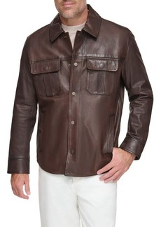 Andrew Marc Mogador Lambskin Leather Jacket