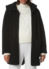 Andrew Marc New York Seneca Hooded Faux Sherpa Parka