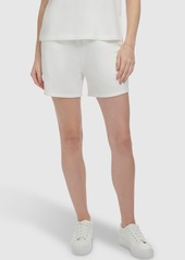 Andrew Marc Sport French Terry Pull-On Shorts in Black at Nordstrom Rack