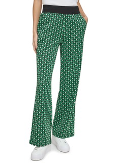 Andrew Marc Sport Geo Jacquard Pants in Kelly Green Combo at Nordstrom Rack
