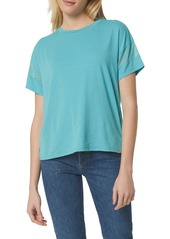 Andrew Marc Sport MARC NEW YORK PERFORMANCE Mesh Sleeve Boxy T-Shirt in Orchid at Nordstrom Rack