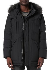 Andrew Marc Tremont Hooded Faux Fur Coat