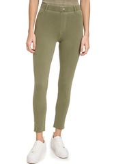 Andrew Marc Twill High Waist Pants in Ink at Nordstrom Rack