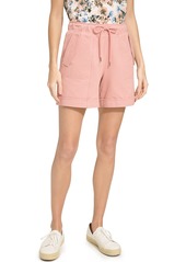 Andrew Marc Twill Utility Pull-On Shorts in Sandshell at Nordstrom Rack