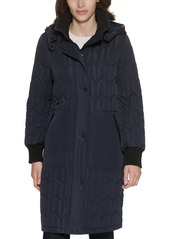 Andrew Marc Women's Hooded Quilted Puffer Coat