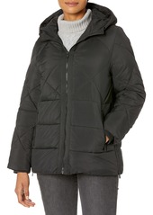 Andrew Marc womens Mixed Puffer Quilted Jacket   US