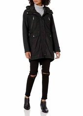 Andrew Marc Women's Stacey Hooded Rain Jacket