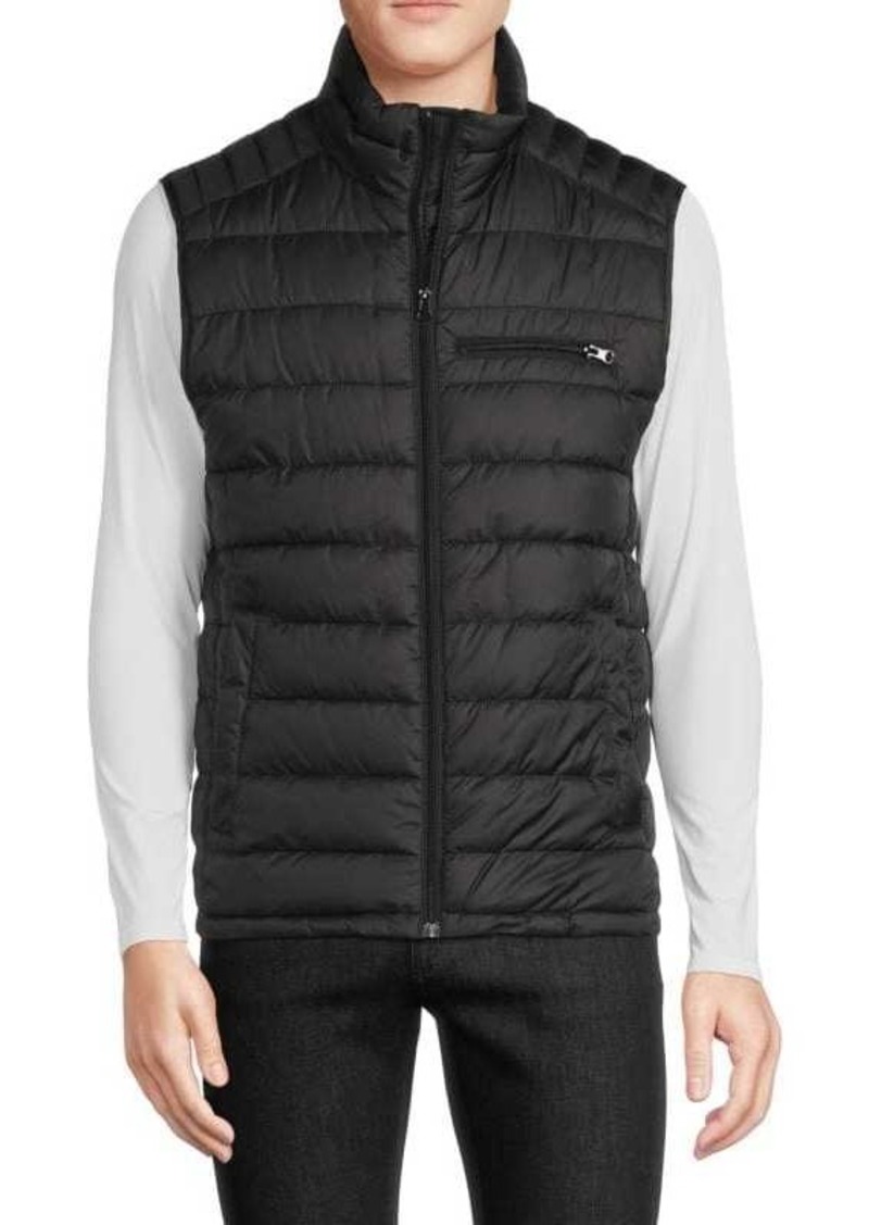 Andrew Marc Gershwin Channel Quilt Puffer Vest