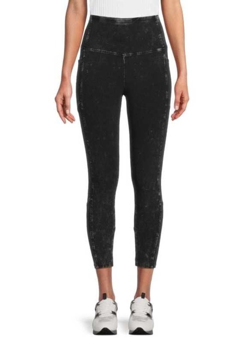 Andrew Marc High Rise Cropped Leggings