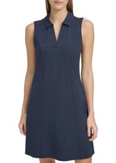 Andrew Marc Jersey Mini Tennis Dress