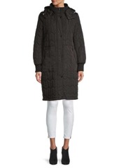Andrew Marc Kiska Quilted Hooded Coat