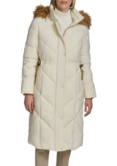 Andrew Marc Lennox Faux Fur Hooded Puffer Parka