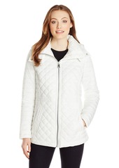 women's lightweight quilted jacket with hood