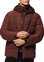 Andrew Marc Marc New York Montrose Mid Length Water Resistant Puffer Coat