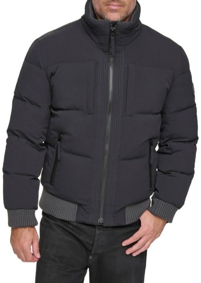 Andrew Marc Puffer Bomber Jacket