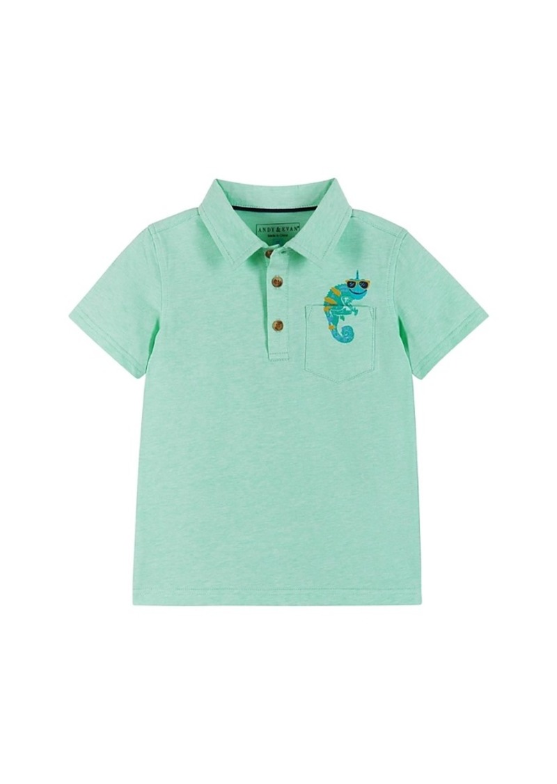 Andy & Evan Boys' Knit Polo Shirt - Little Kid