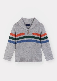 Andy & Evan Boy's Multicolor Stripe Sweater  Size 2-7