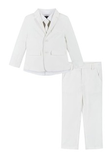 Andy & Evan Kids' 5-Piece Suit Set in White at Nordstrom