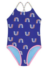 Andy & Evan Kids' Reversible One-Piece Swimsuit