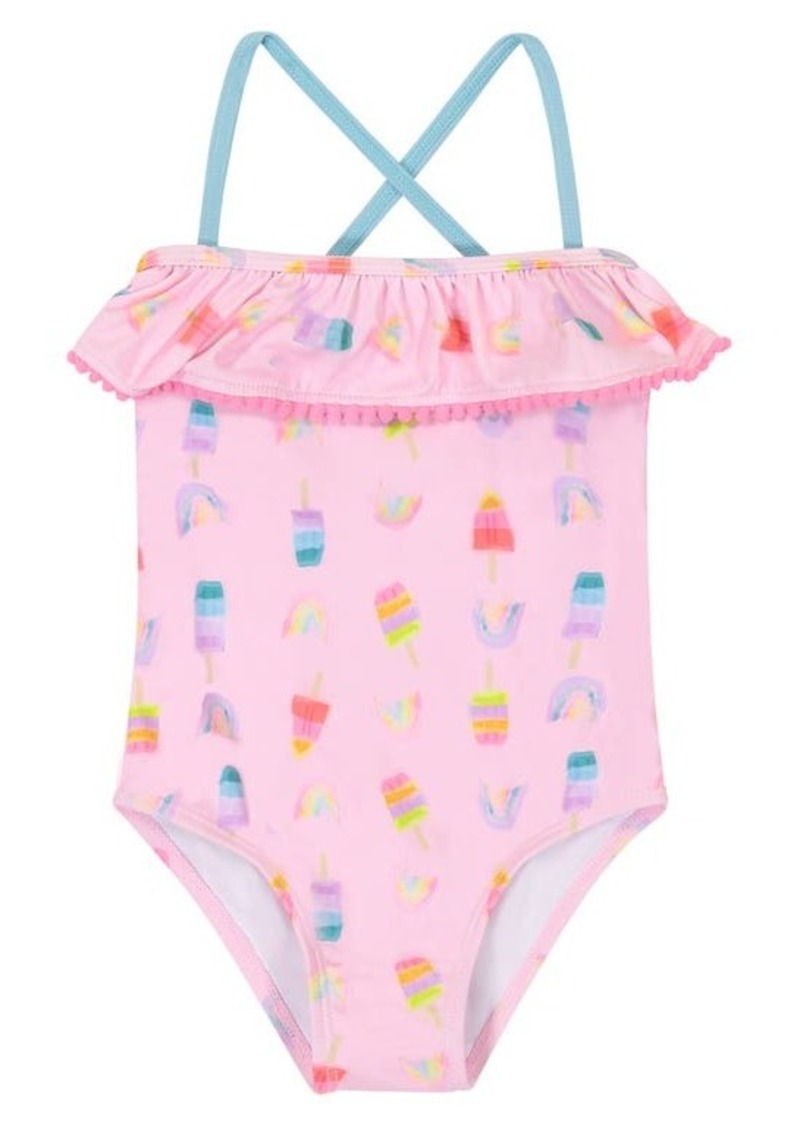 Andy & Evan Kids' Ruffle One-Piece Swimsuit