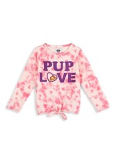 Andy & Evan Litte Girl's Paw Patrol Tie-Dye Pup Love T-Shirt