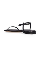 Anine Bing 10mm Invisible Leather Flat Sandals