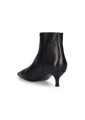 Anine Bing 25mm Jones Leather Ankle Boots
