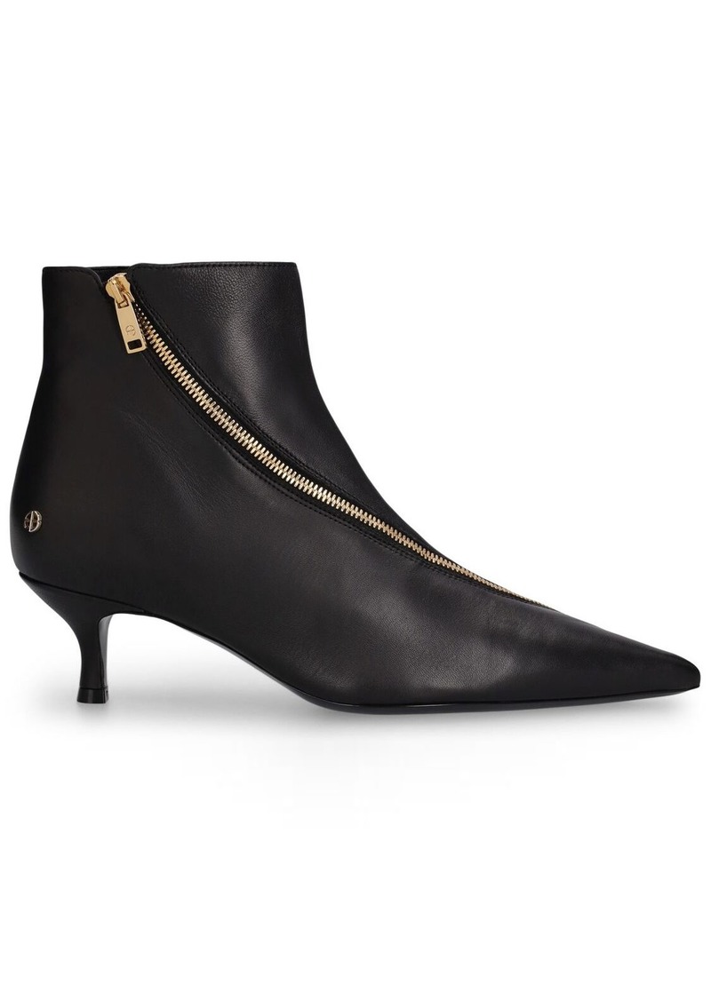 Anine Bing 25mm Jones Leather Ankle Boots