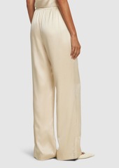 Anine Bing Aden Silk Satin Pants