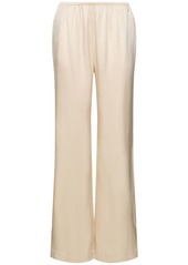 Anine Bing Aden Silk Satin Pants