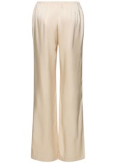 Anine Bing Aden Silk Satin Pants