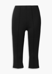 Anine Bing - Cropped stretch-twill slim-leg pants - Black - FR 34