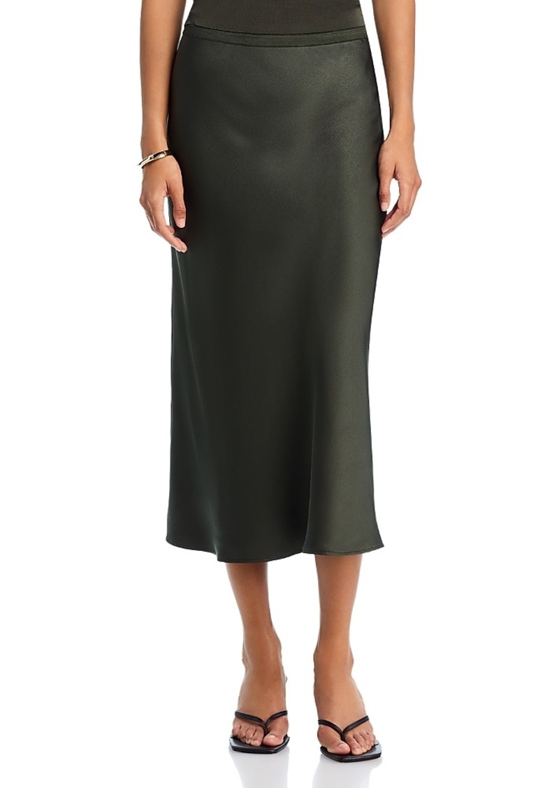 Anine Bing Bar Silk Skirt