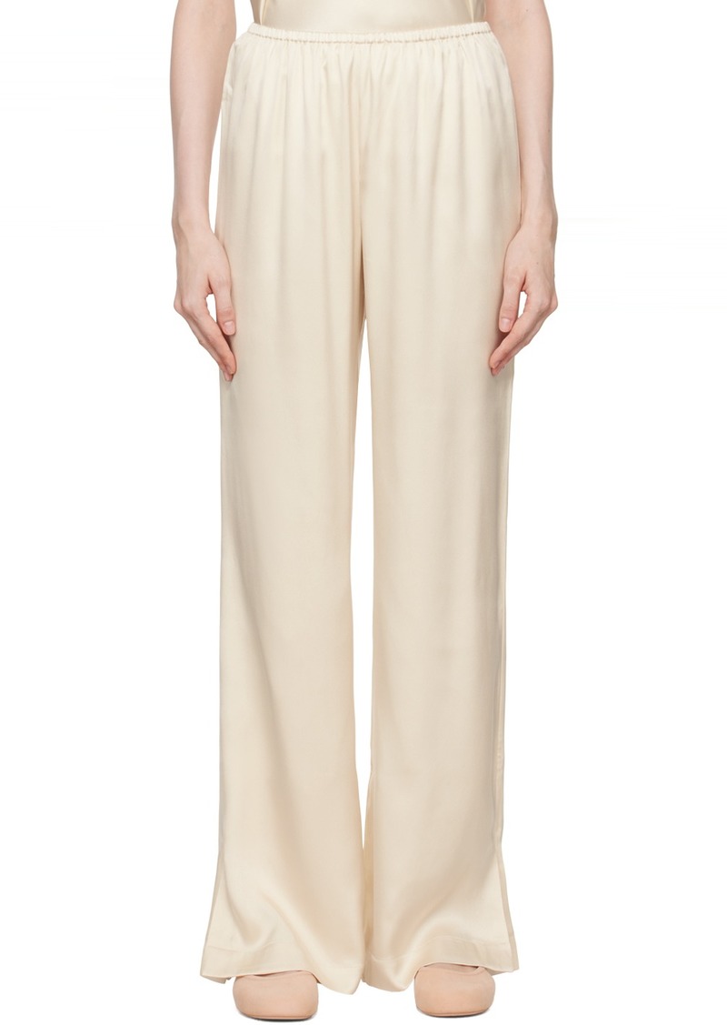 ANINE BING Beige Aden Trousers