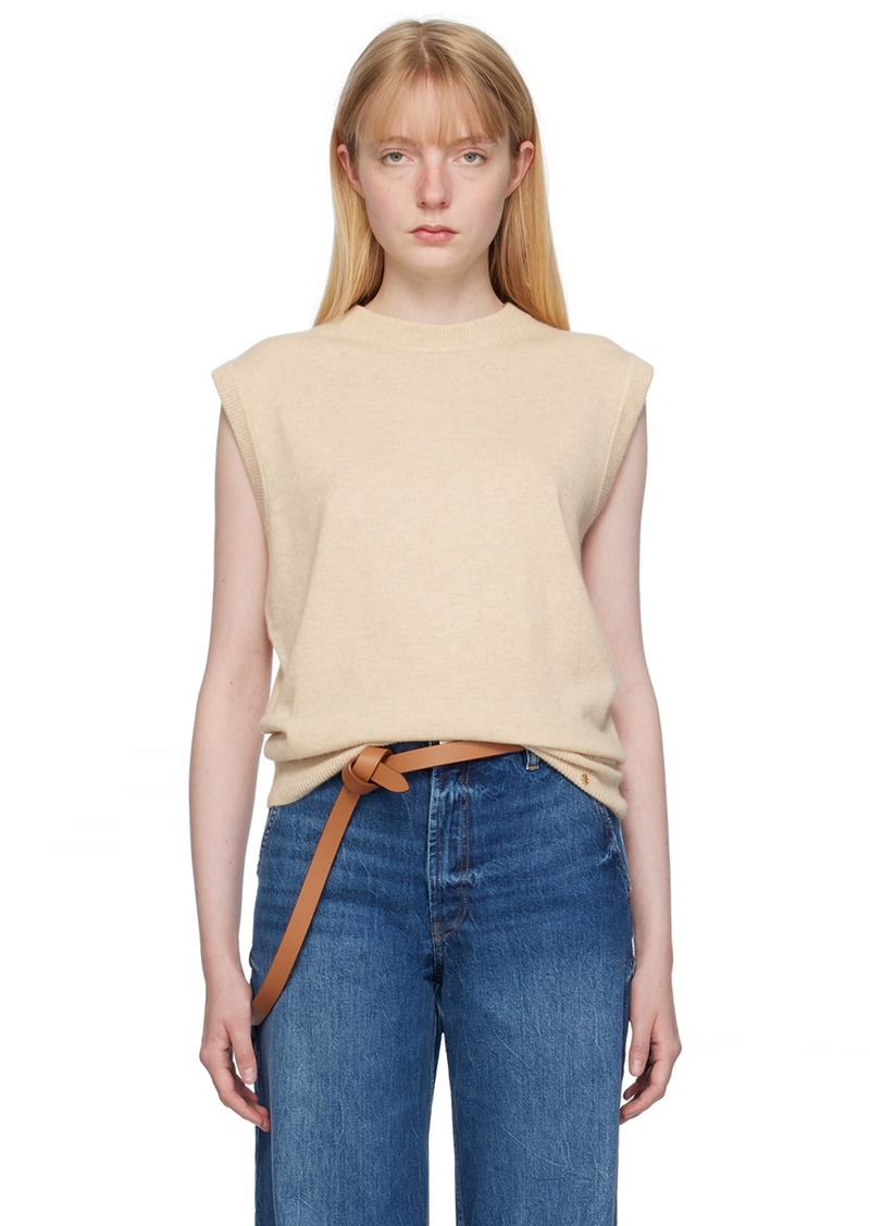 ANINE BING Beige Ronan Sweater