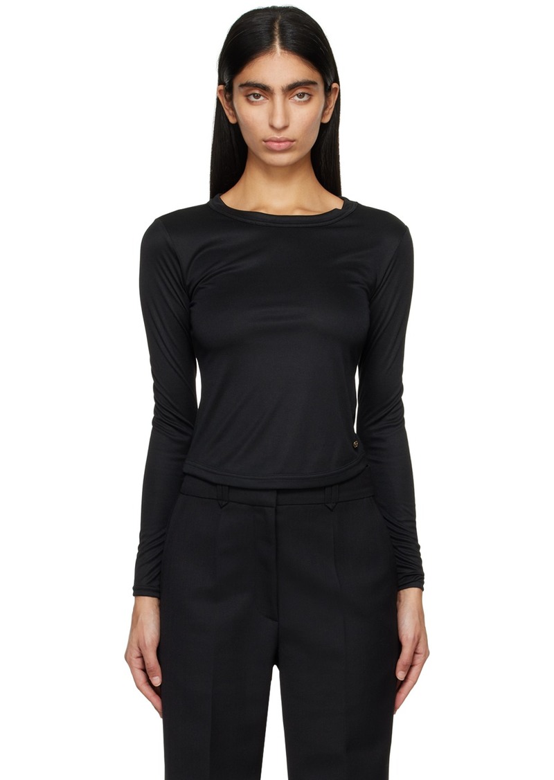 ANINE BING Black Jane Long Sleeve T-Shirt