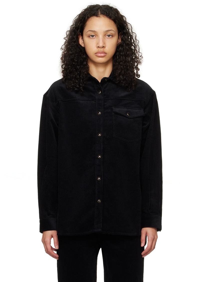 ANINE BING Black Simon Shirt