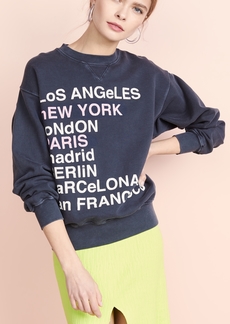 ANINE BING City Love Sweatshirt