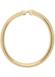 ANINE BING Gold Coil Chain Necklace