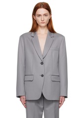 ANINE BING Gray Classic Blazer