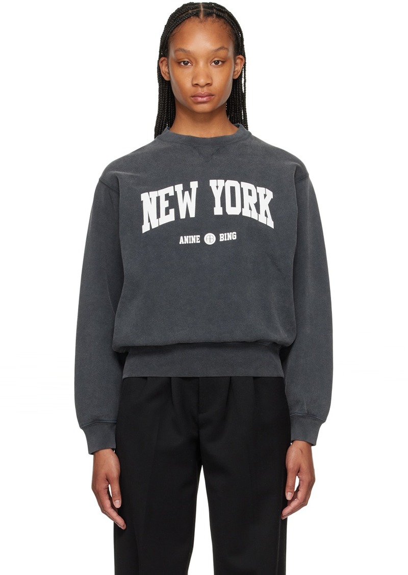 ANINE BING Gray Ramona Sweatshirt