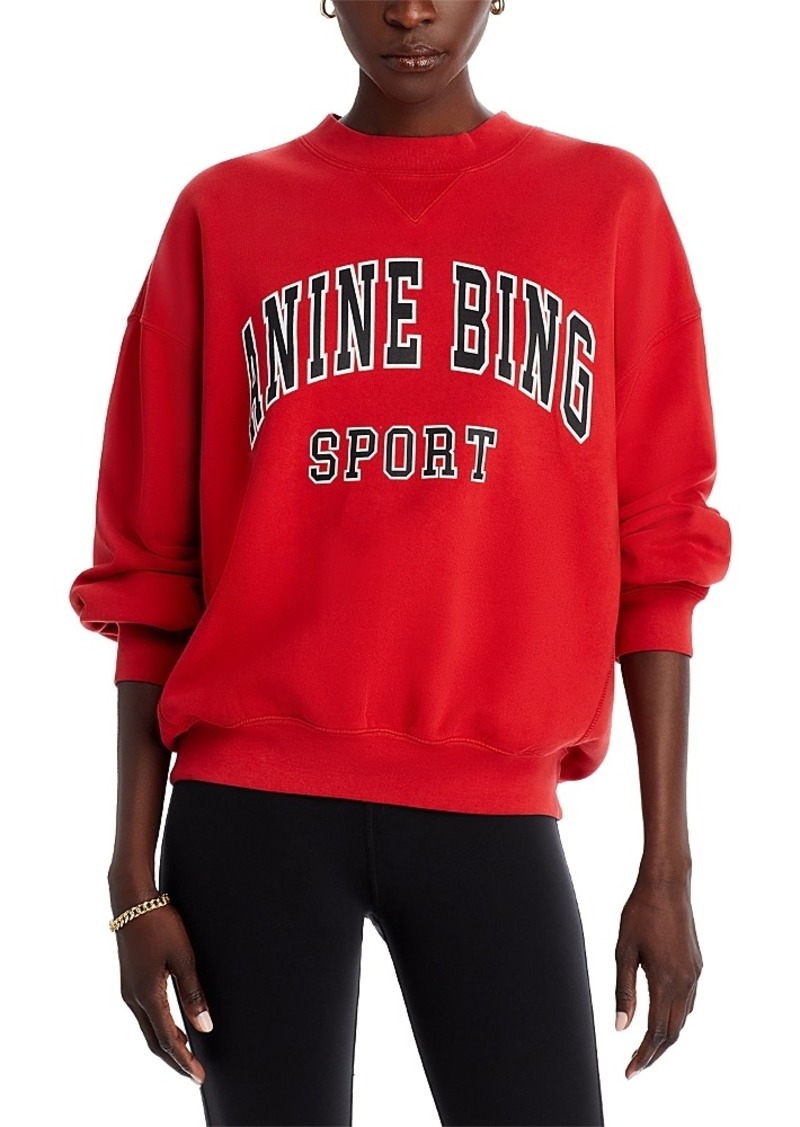 Anine Bing Jaci Logo Sweatshirt