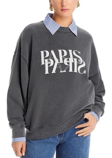 Anine Bing Jaci Paris Sweatshirt