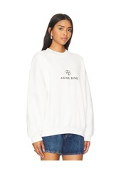 ANINE BING Jaci Sweatshirt Monogram