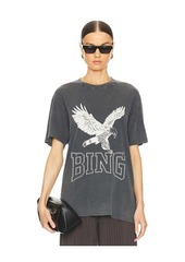 ANINE BING Lili Retro Eagle Tee